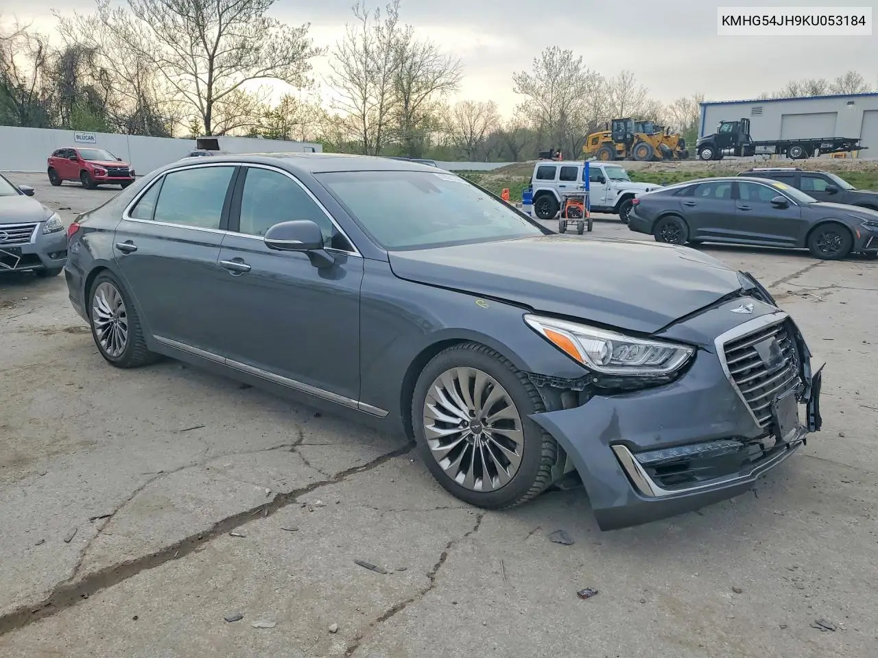 2019 Genesis G90 Ultimate VIN: KMHG54JH9KU053184 Lot: 49591746