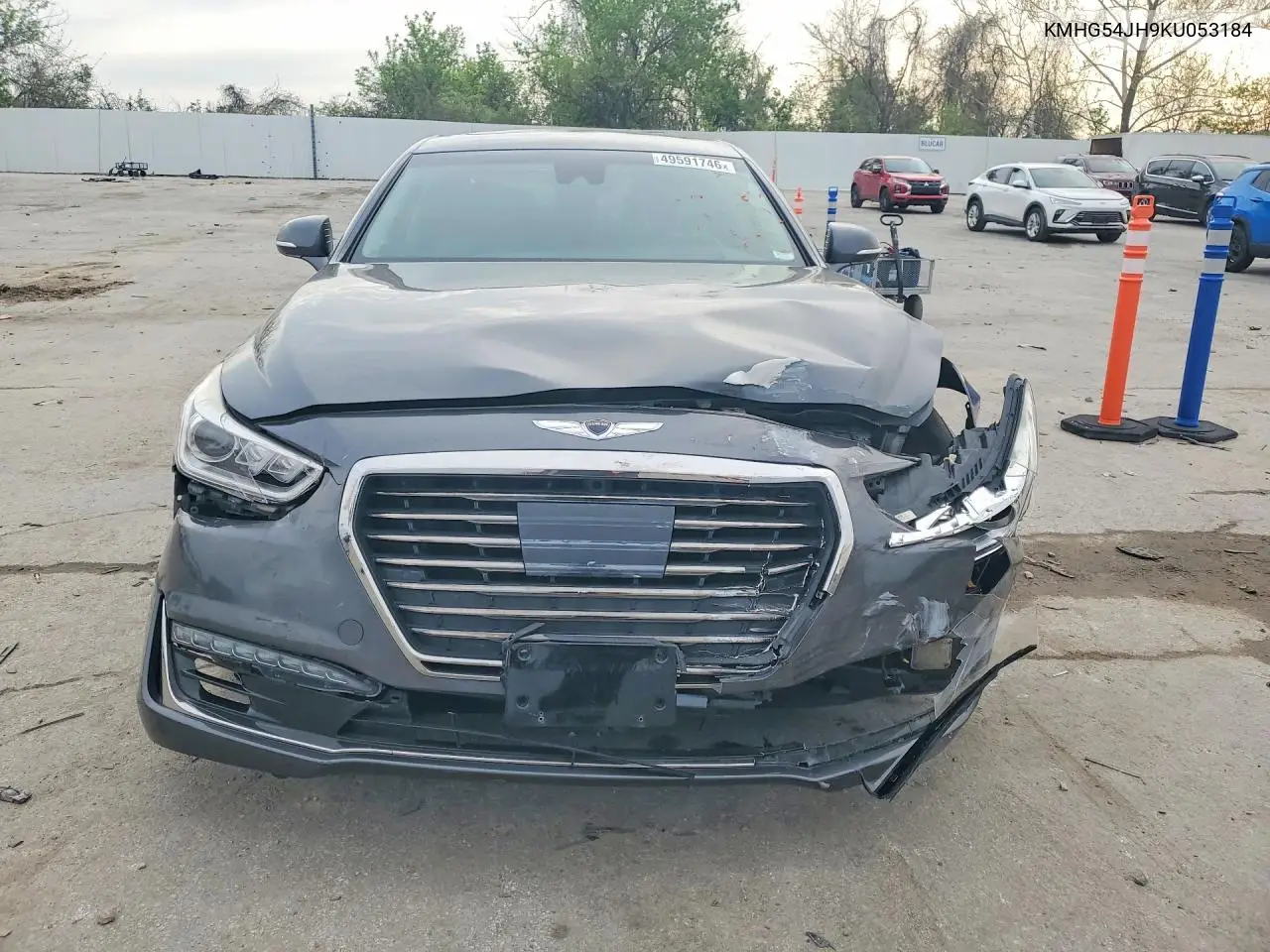 2019 Genesis G90 Ultimate VIN: KMHG54JH9KU053184 Lot: 49591746