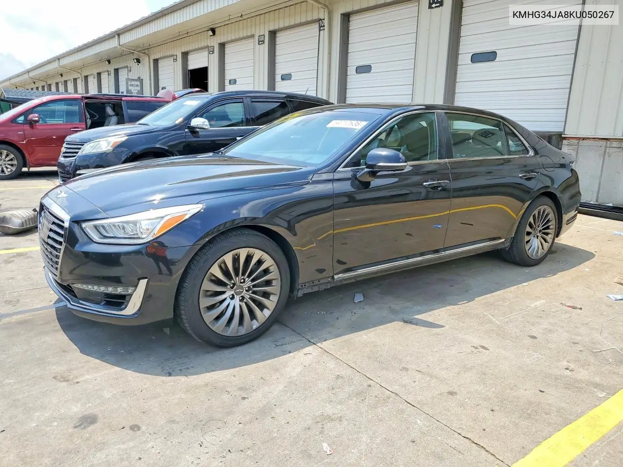 2019 Genesis G90 Premium VIN: KMHG34JA8KU050267 Lot: 59712636
