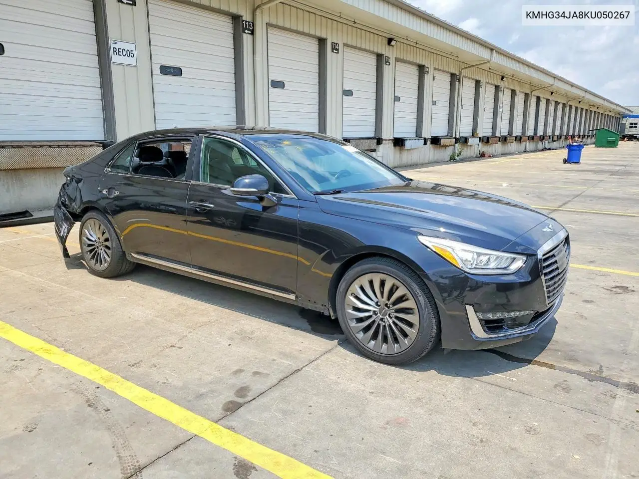 2019 Genesis G90 Premium VIN: KMHG34JA8KU050267 Lot: 59712636