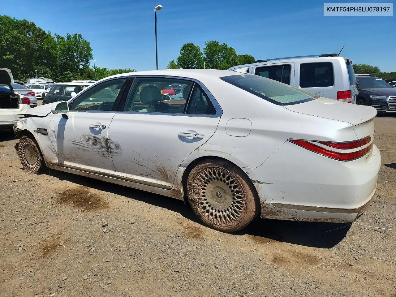 2020 Genesis G90 Ultimate VIN: KMTF54PH8LU078197 Lot: 55682376