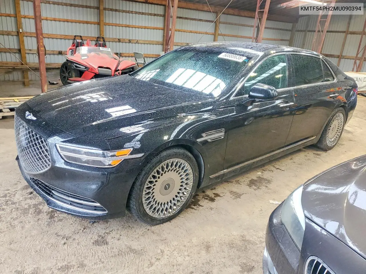 2021 Genesis G90 Ultimate VIN: KMTF54PH2MU090394 Lot: 50888636