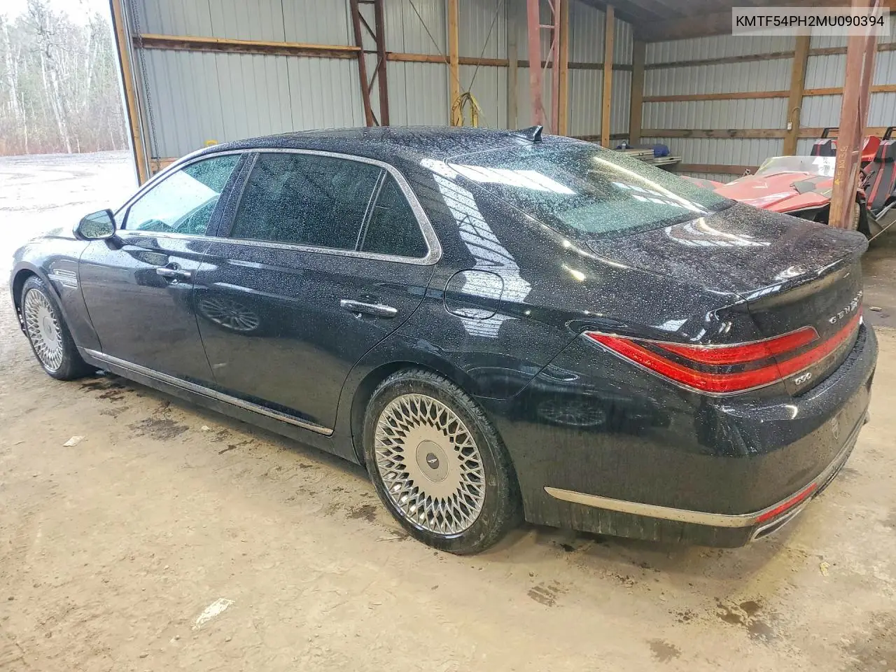 2021 Genesis G90 Ultimate VIN: KMTF54PH2MU090394 Lot: 50888636