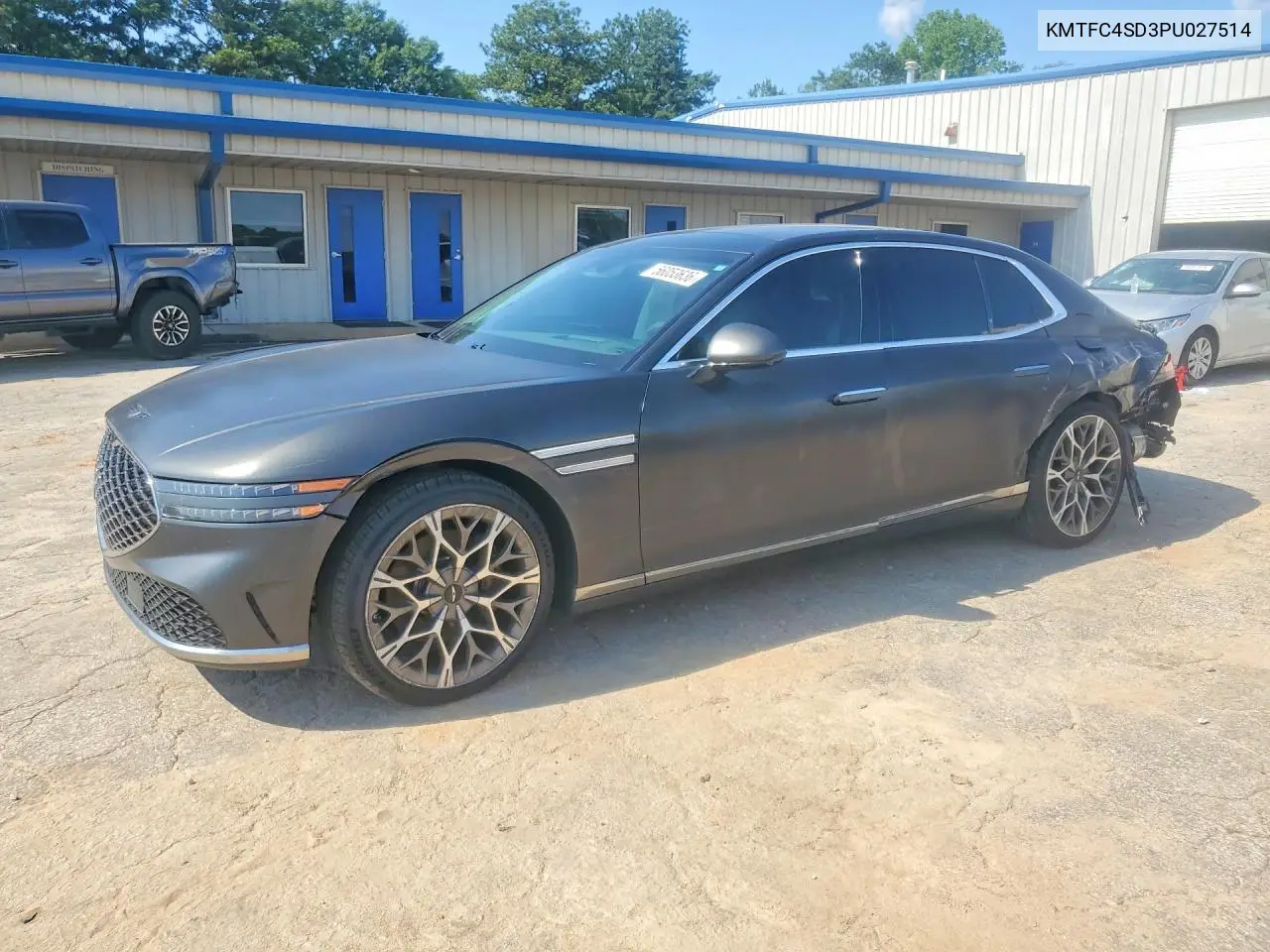 2023 Genesis G90 3.5T E-Supercharger VIN: KMTFC4SD3PU027514 Lot: 56053636