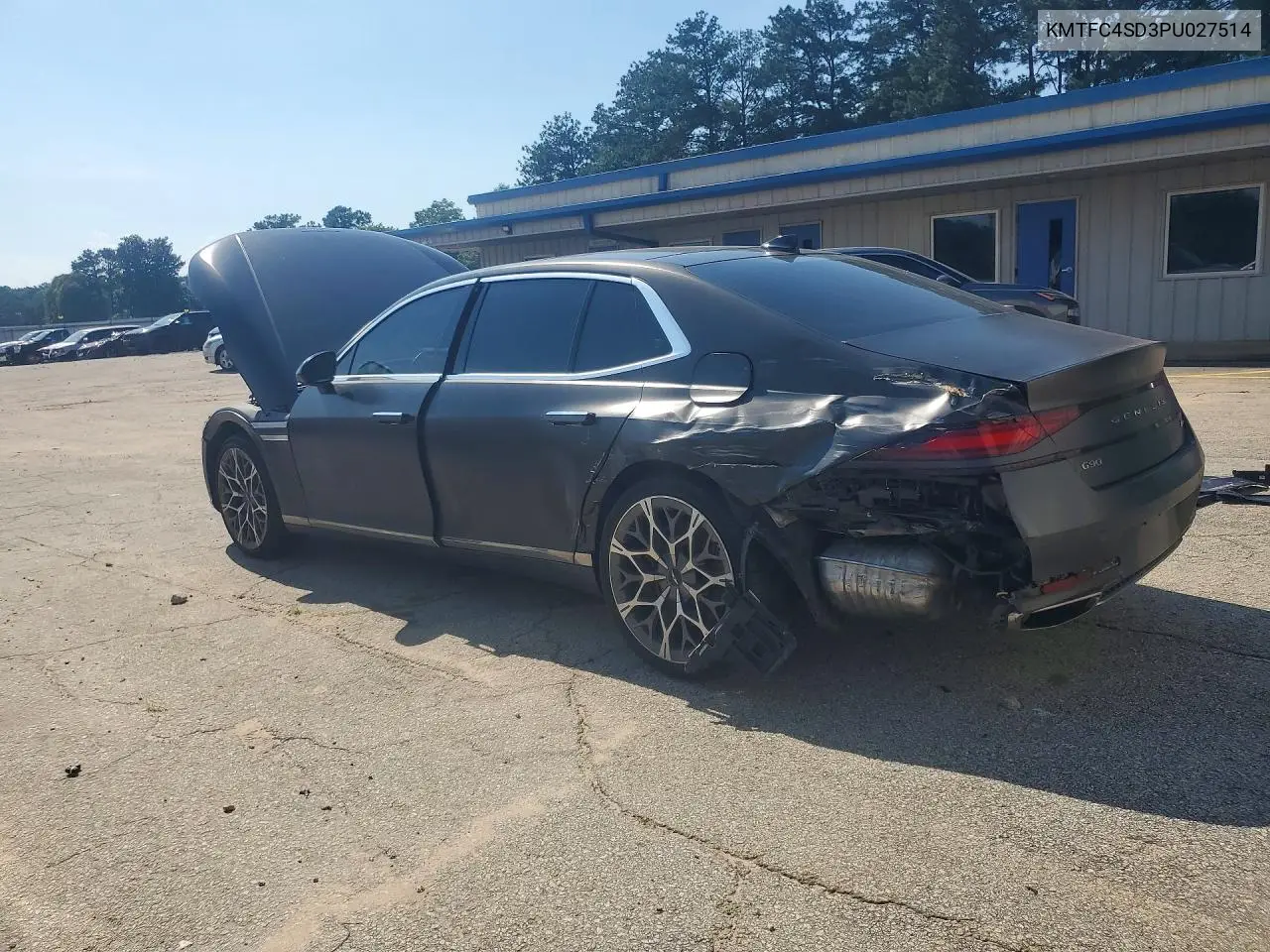 2023 Genesis G90 3.5T E-Supercharger VIN: KMTFC4SD3PU027514 Lot: 56053636