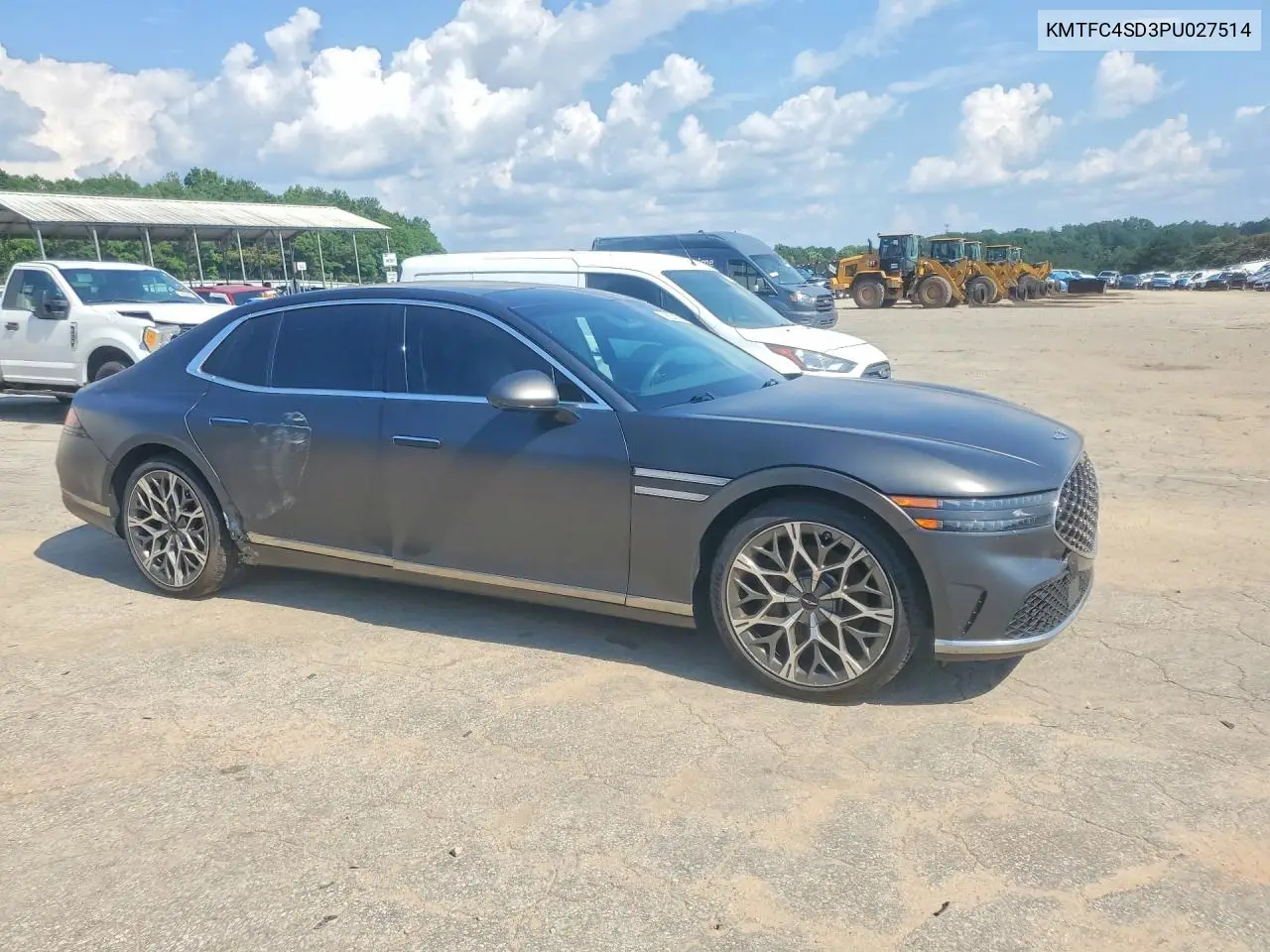 2023 Genesis G90 3.5T E-Supercharger VIN: KMTFC4SD3PU027514 Lot: 56053636
