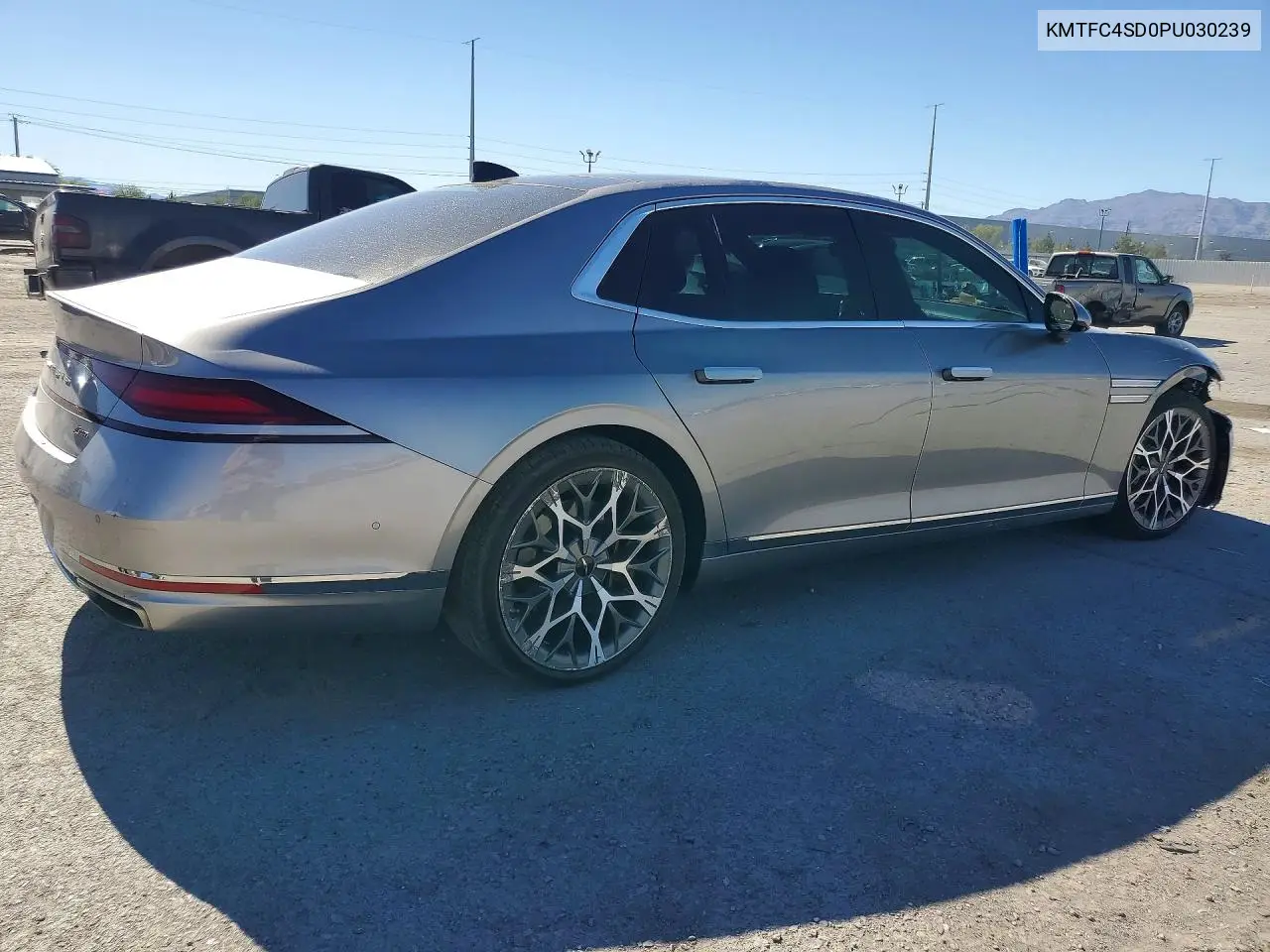2023 Genesis G90 3.5T E-Supercharger VIN: KMTFC4SD0PU030239 Lot: 59787196