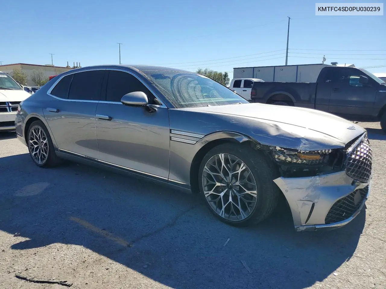 2023 Genesis G90 3.5T E-Supercharger VIN: KMTFC4SD0PU030239 Lot: 59787196