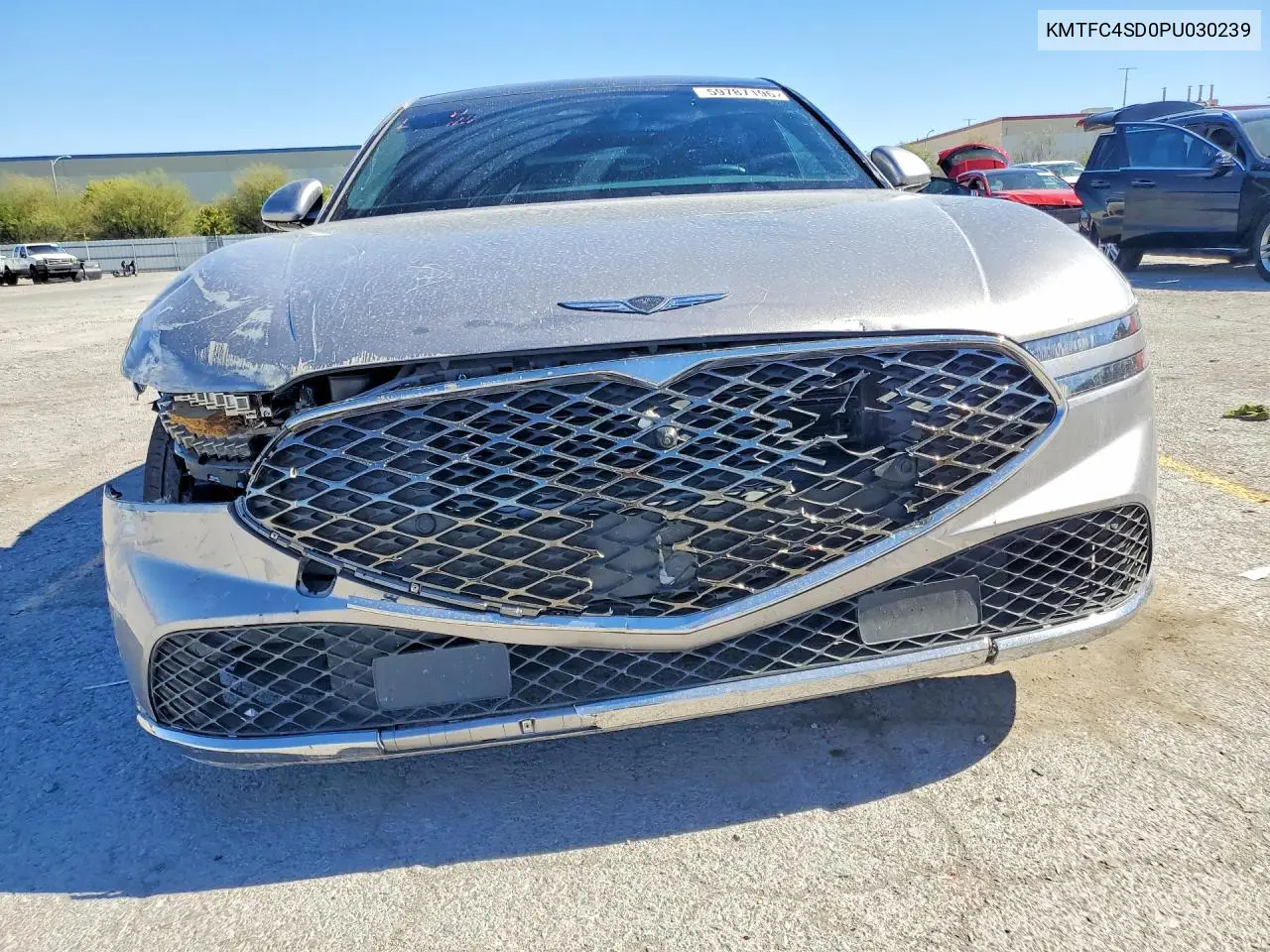 2023 Genesis G90 3.5T E-Supercharger VIN: KMTFC4SD0PU030239 Lot: 59787196