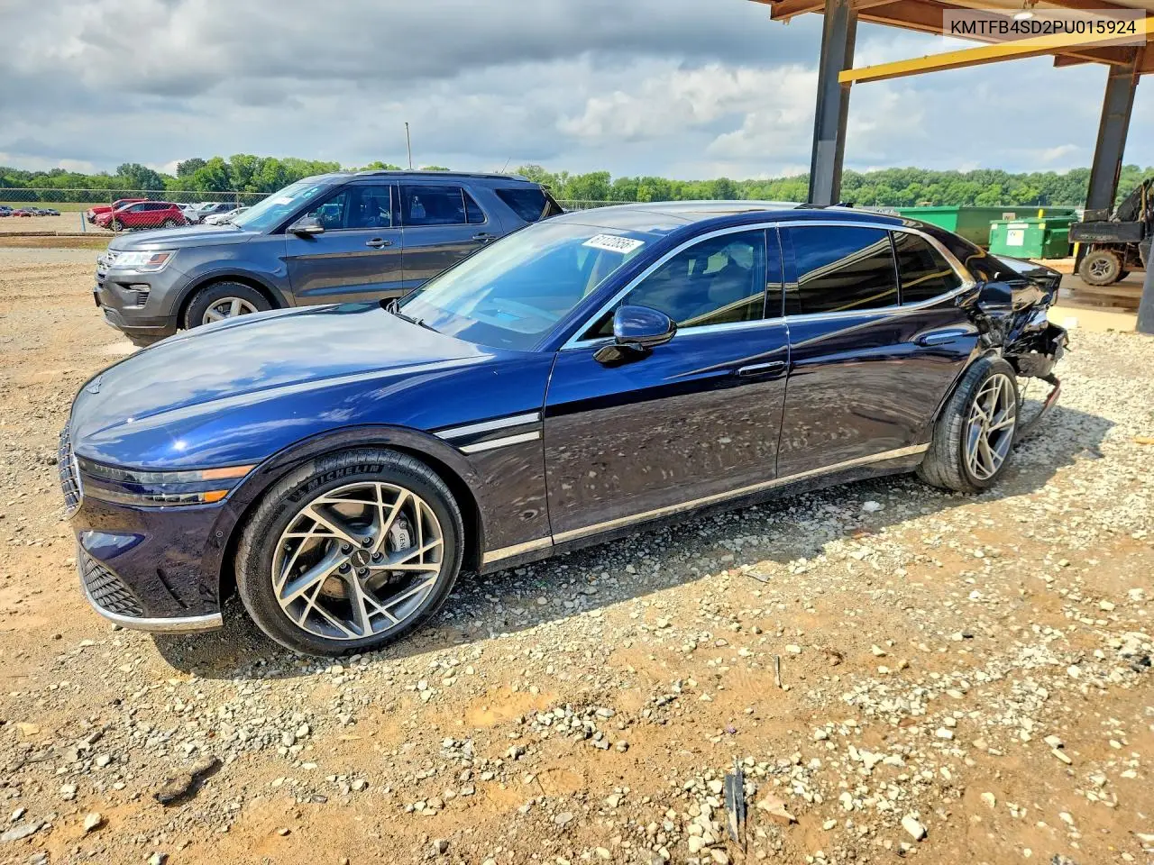 2023 Genesis G90 3.5T VIN: KMTFB4SD2PU015924 Lot: 61122856