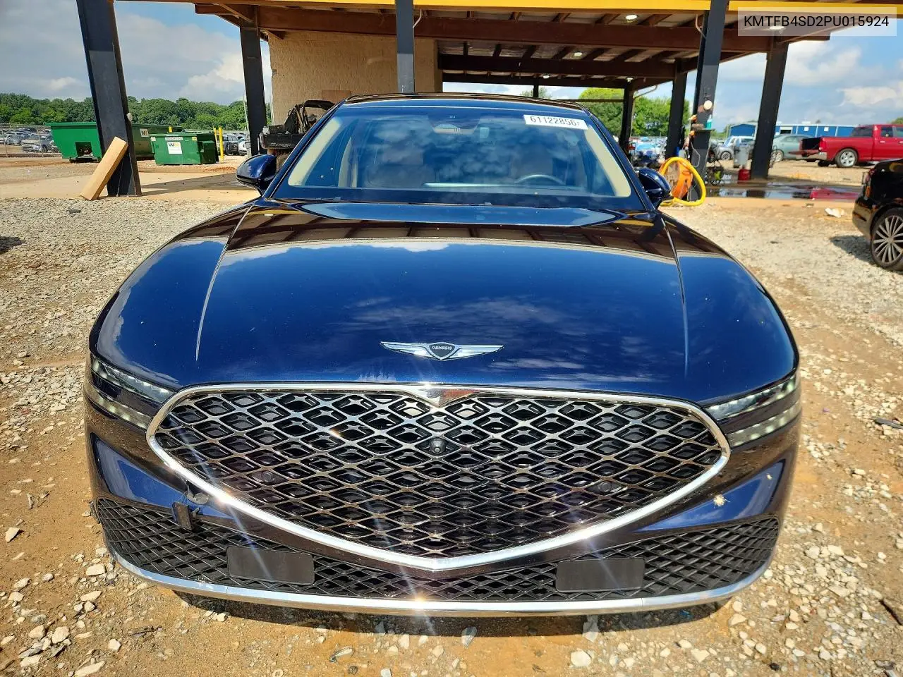 2023 Genesis G90 3.5T VIN: KMTFB4SD2PU015924 Lot: 61122856