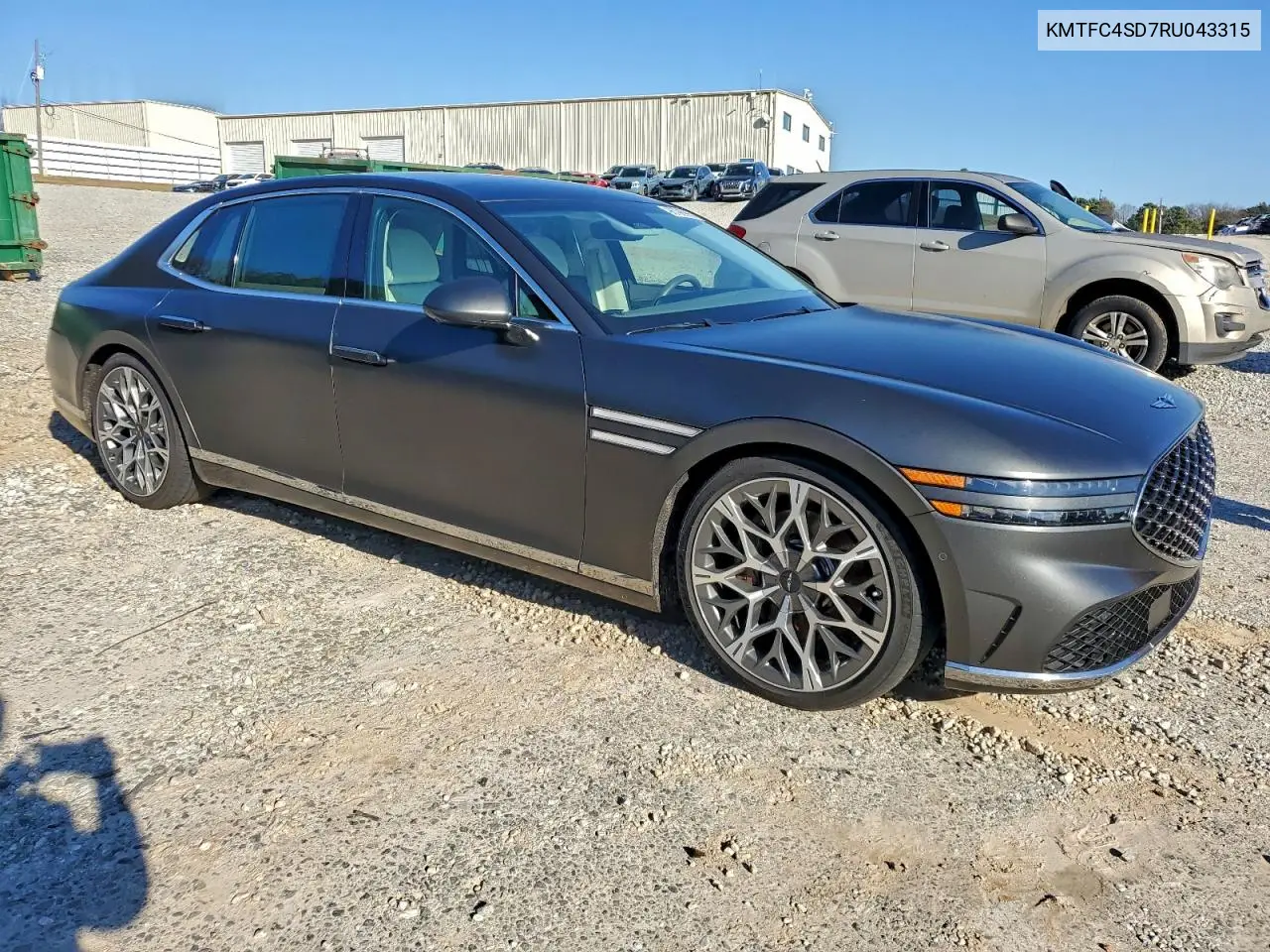 2024 Genesis G90 VIN: KMTFC4SD7RU043315 Lot: 96796995