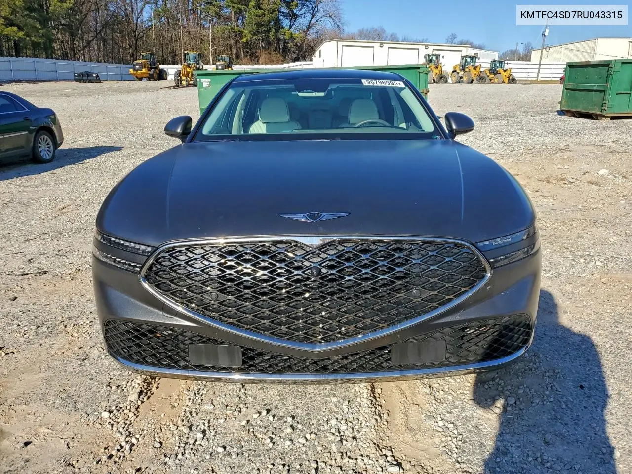 2024 Genesis G90 VIN: KMTFC4SD7RU043315 Lot: 96796995
