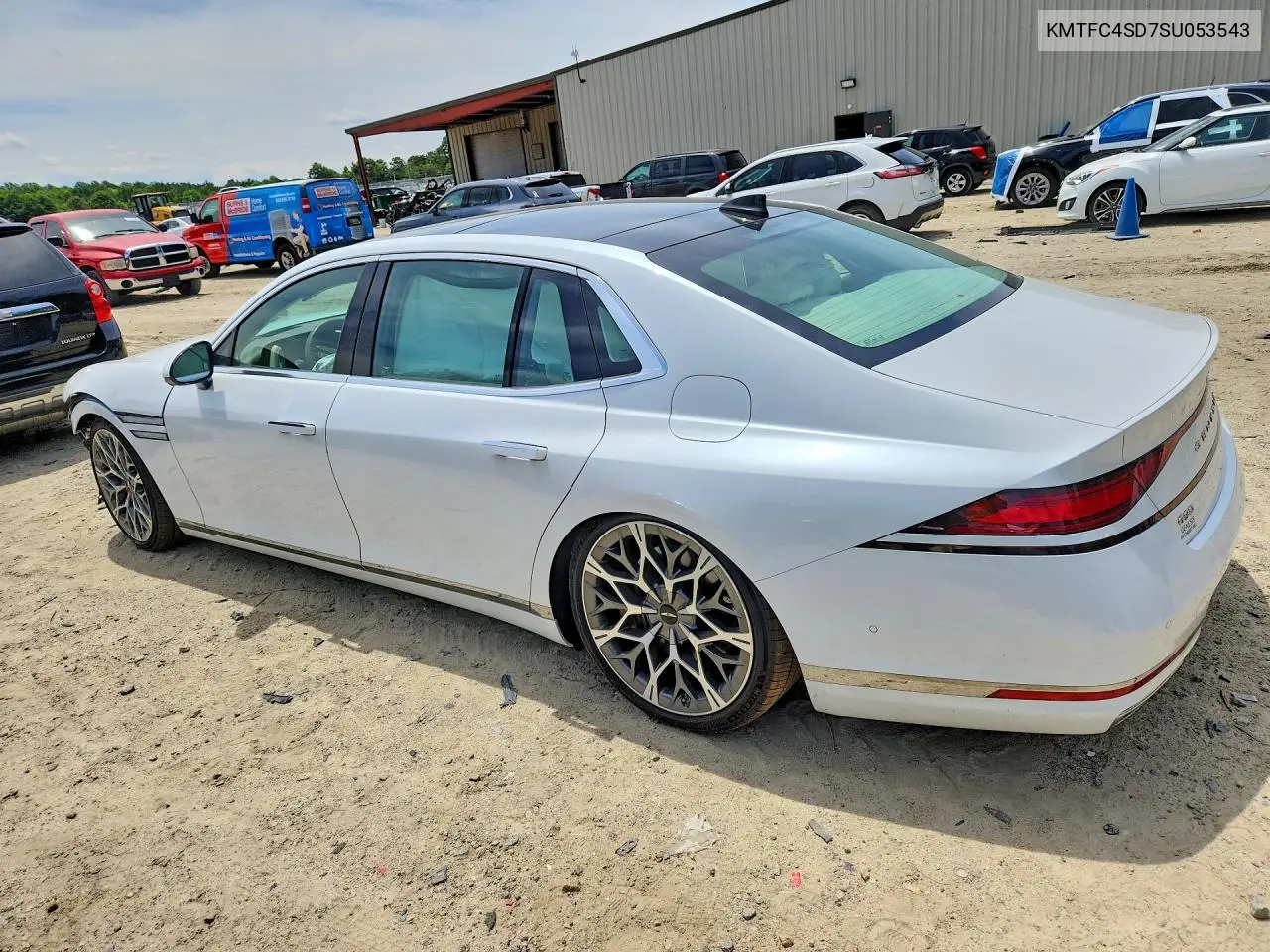 2025 Genesis G90 3.5T E-Supercharger VIN: KMTFC4SD7SU053543 Lot: 57259806