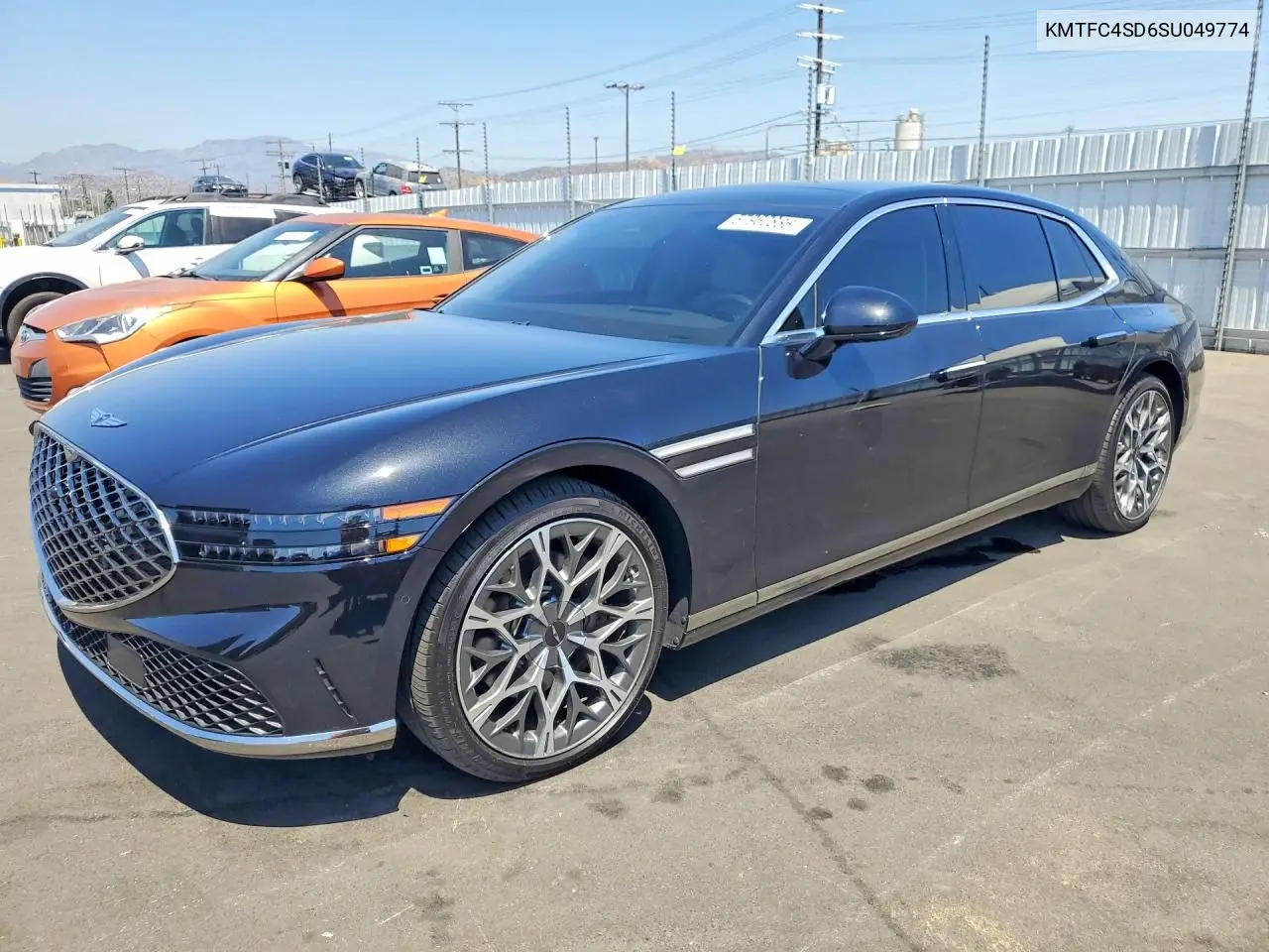 2025 Genesis G90 3.5T E-Supercharger VIN: KMTFC4SD6SU049774 Lot: 57962886