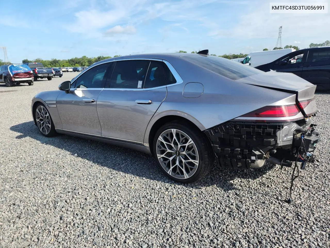 2026 Genesis G90 3.5T E-Supercharger VIN: KMTFC4SD3TU056991 Lot: 56670316