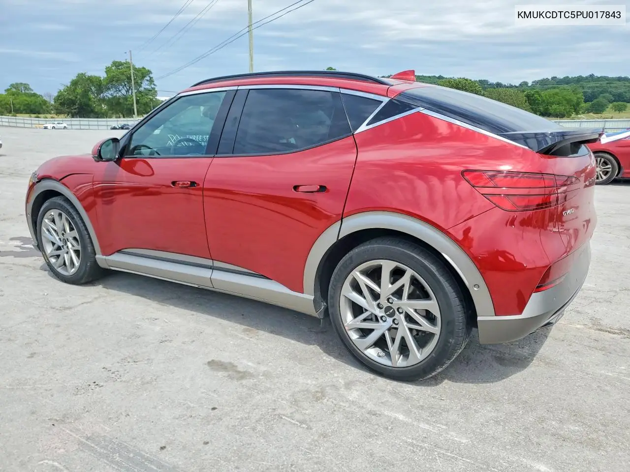 2023 Genesis Gv60 Advanced VIN: KMUKCDTC5PU017843 Lot: 52480106