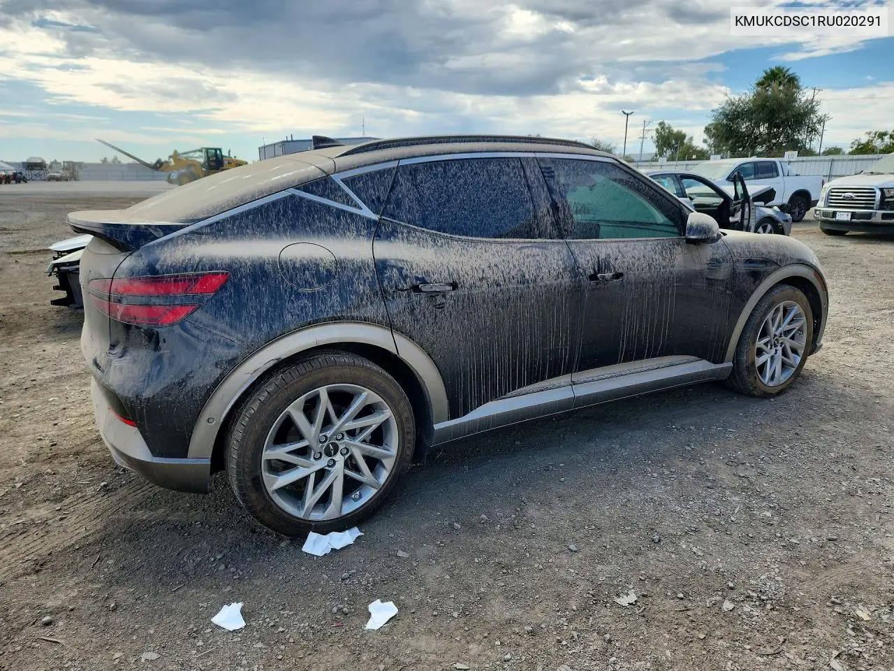 2024 Genesis Gv60 Advanced VIN: KMUKCDSC1RU020291 Lot: 61937846