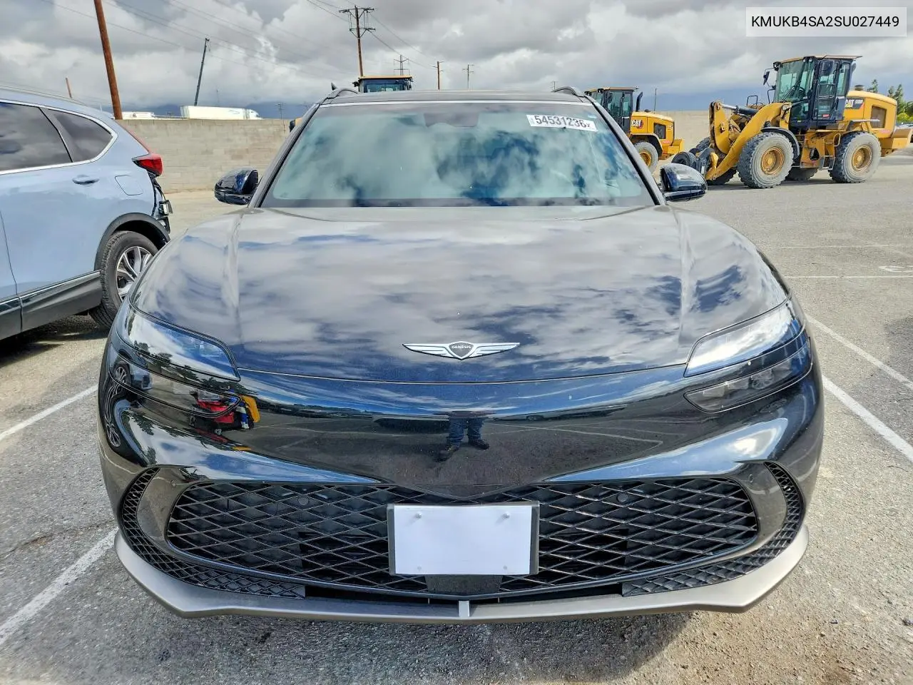 2025 Genesis Gv60 Standard VIN: KMUKB4SA2SU027449 Lot: 54531236