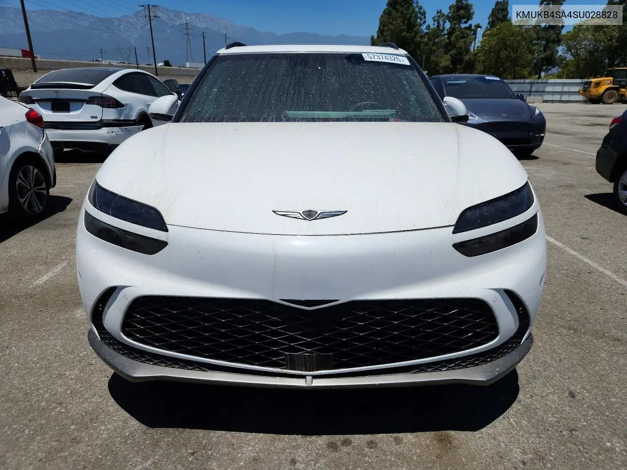 2025 Genesis Gv60 Standard VIN: KMUKB4SA4SU028828 Lot: 57374326
