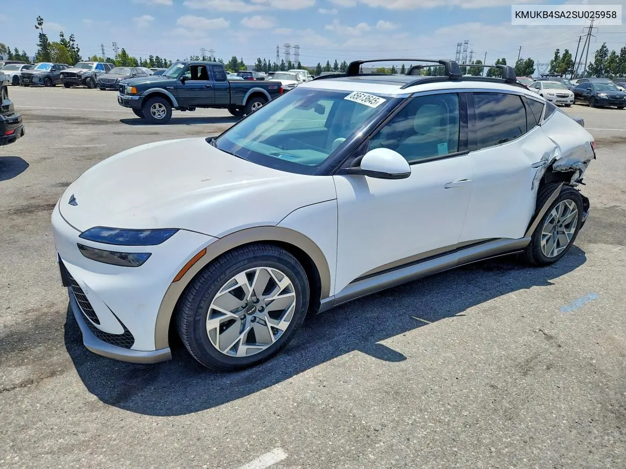 2025 Genesis Gv60 Standard VIN: KMUKB4SA2SU025958 Lot: 85613645
