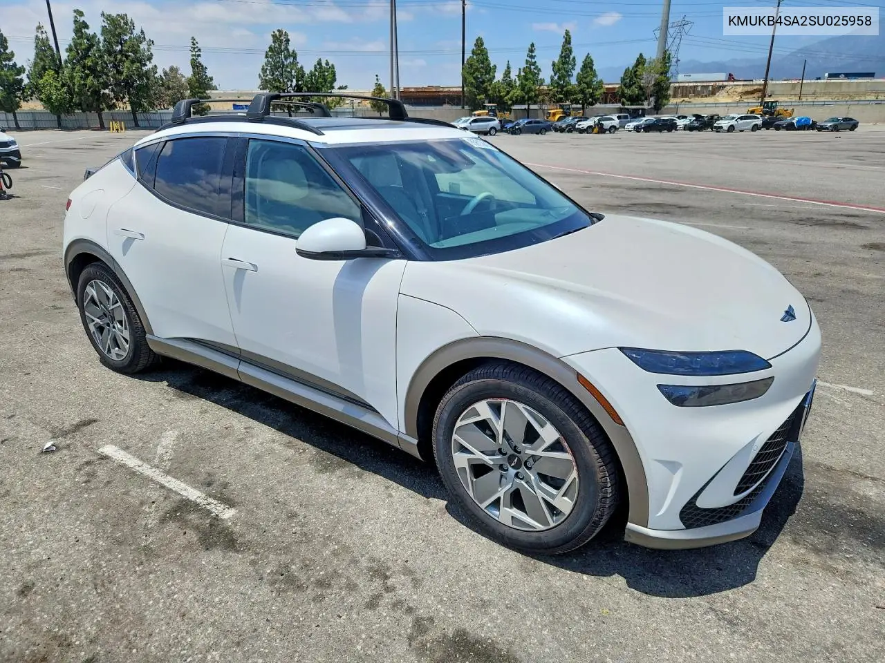 2025 Genesis Gv60 Standard VIN: KMUKB4SA2SU025958 Lot: 85613645