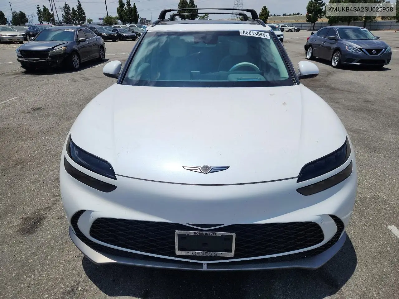 2025 Genesis Gv60 Standard VIN: KMUKB4SA2SU025958 Lot: 85613645