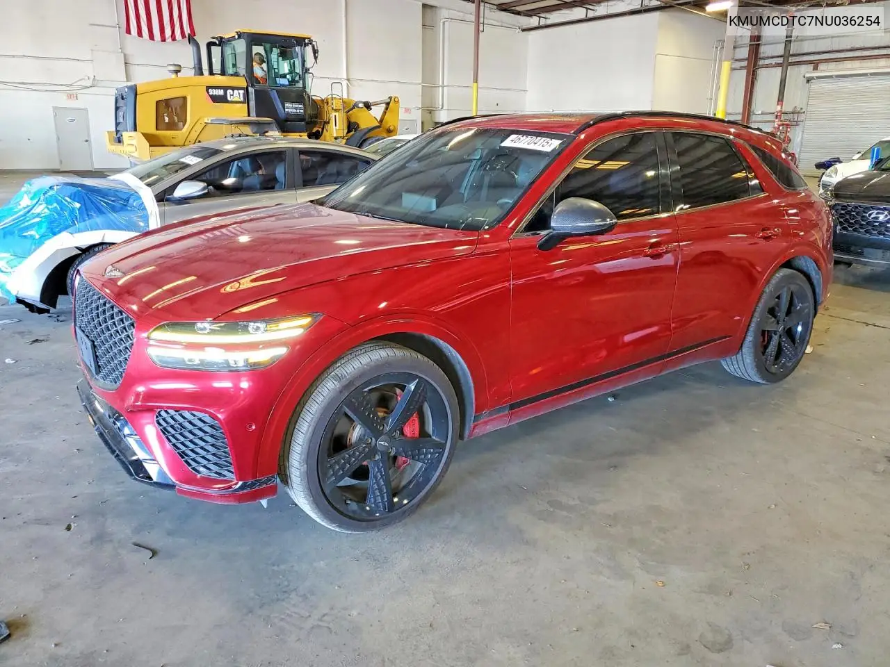 2022 Genesis Gv70 3.5T Sport VIN: KMUMCDTC7NU036254 Lot: 46770416