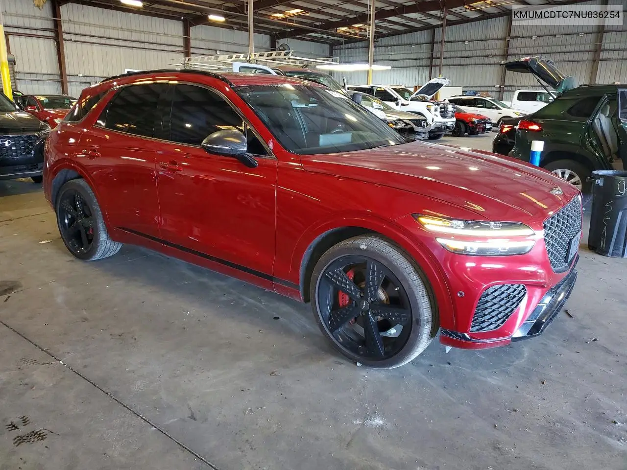 2022 Genesis Gv70 3.5T Sport VIN: KMUMCDTC7NU036254 Lot: 46770416