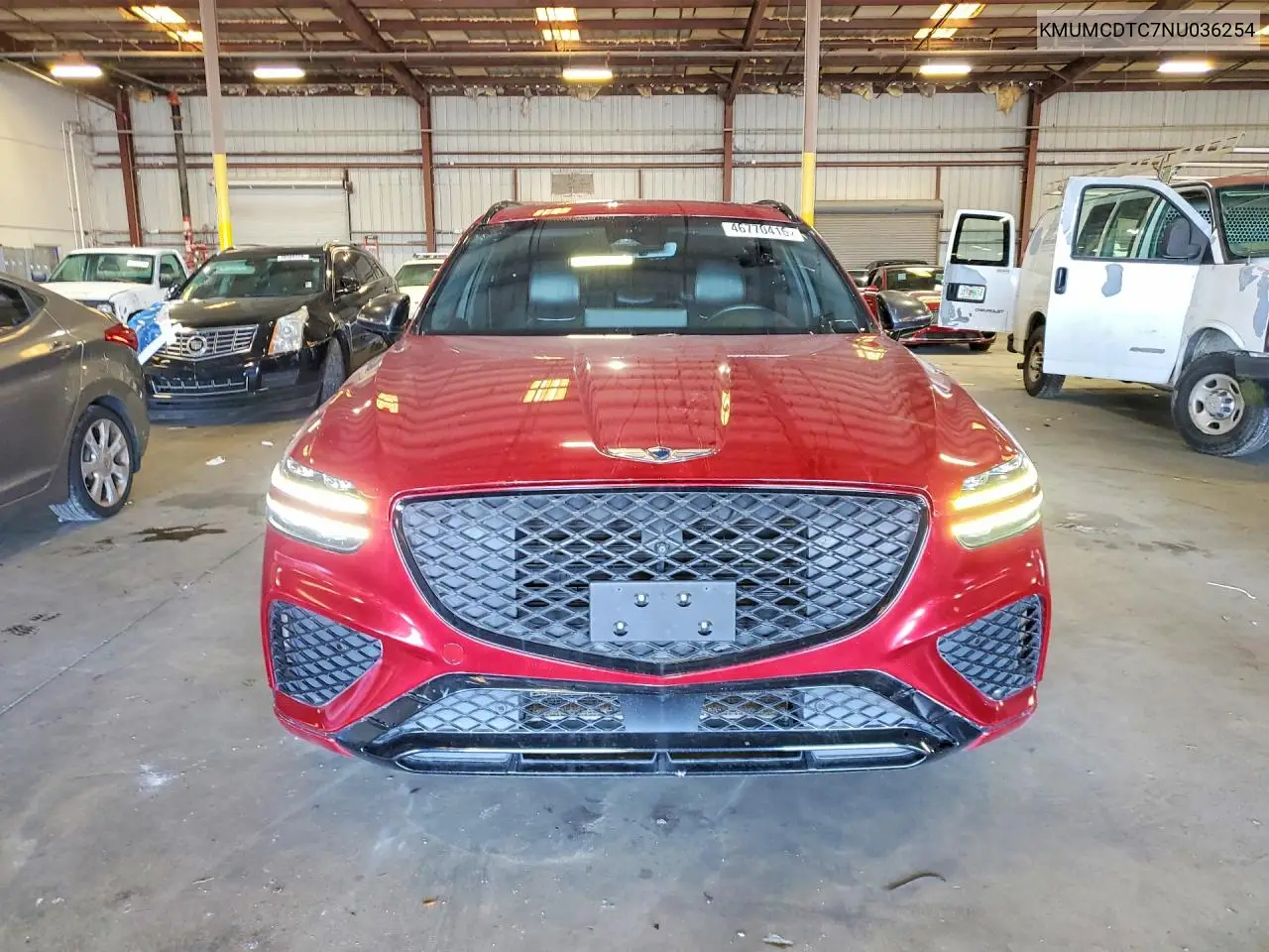 2022 Genesis Gv70 3.5T Sport VIN: KMUMCDTC7NU036254 Lot: 46770416