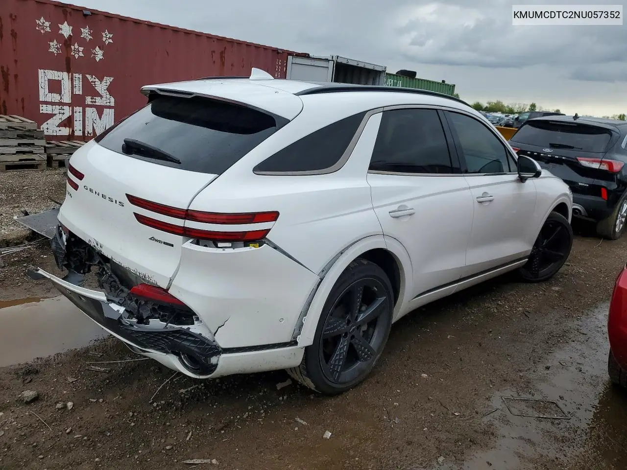 2022 Genesis Gv70 3.5T Sport VIN: KMUMCDTC2NU057352 Lot: 47665516