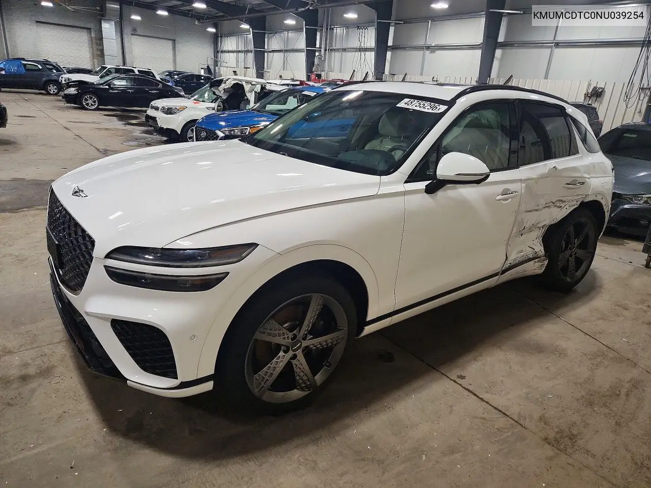 2022 Genesis Gv70 3.5T Sport VIN: KMUMCDTC0NU039254 Lot: 48755296