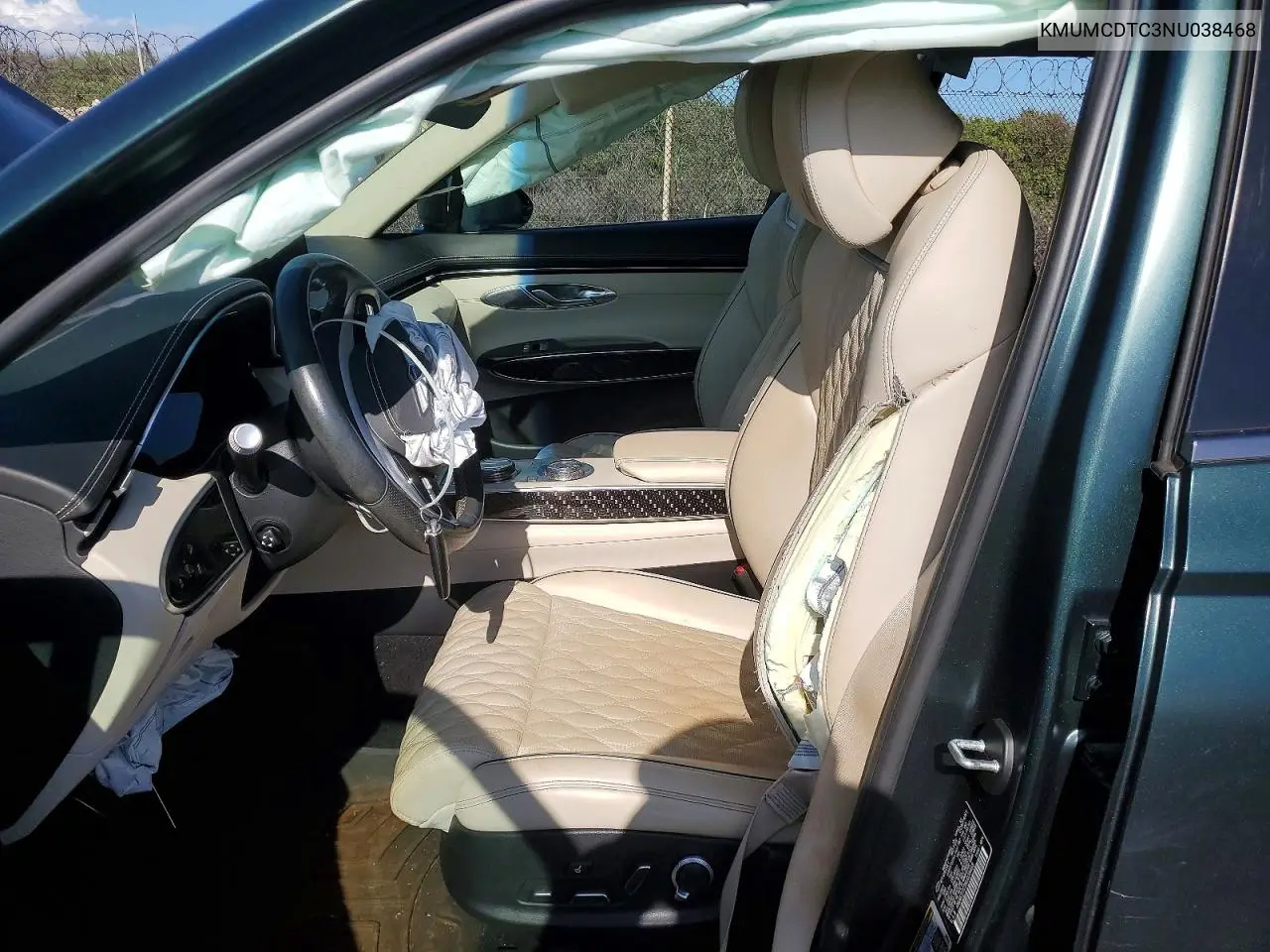 2022 Genesis Gv70 3.5T Sport VIN: KMUMCDTC3NU038468 Lot: 50853006