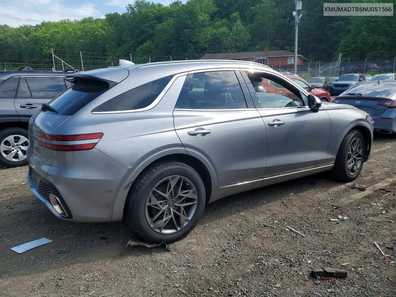 2022 Genesis Gv70 2.5T Standard VIN: KMUMADTB6NU051566 Lot: 52864956