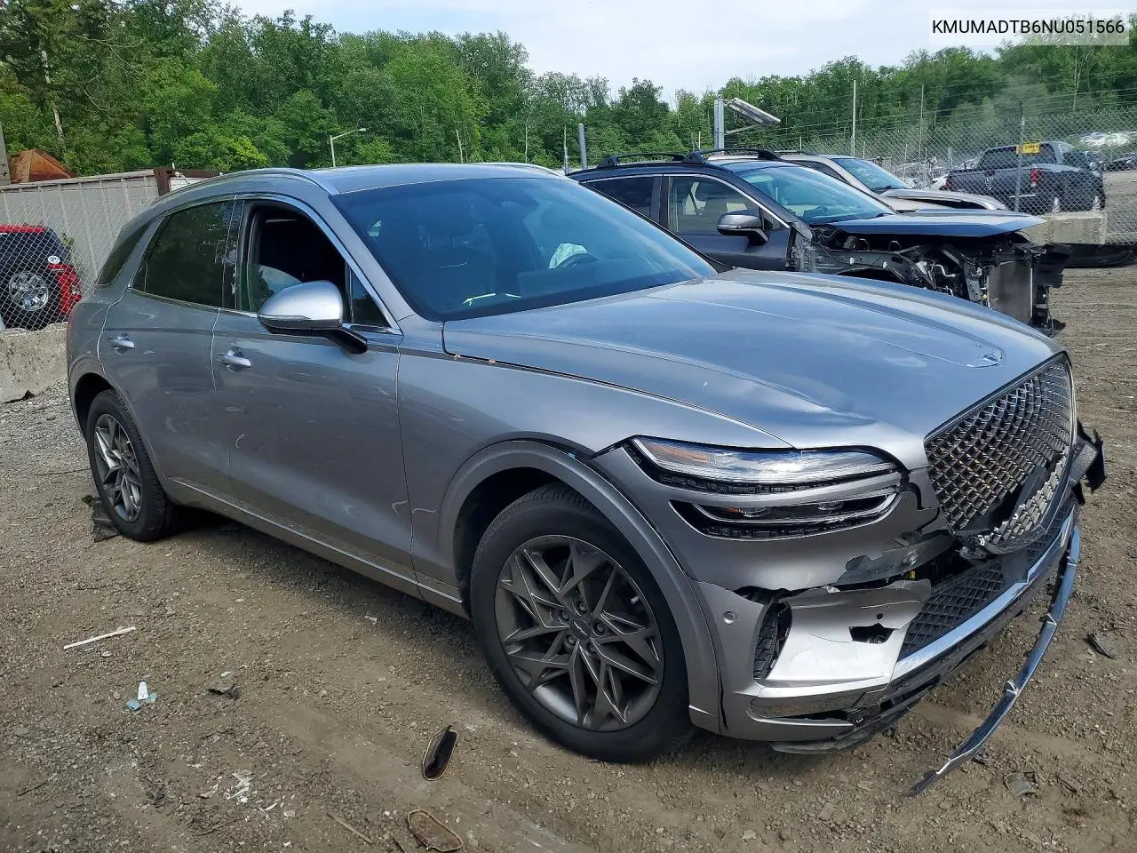 2022 Genesis Gv70 2.5T Standard VIN: KMUMADTB6NU051566 Lot: 52864956