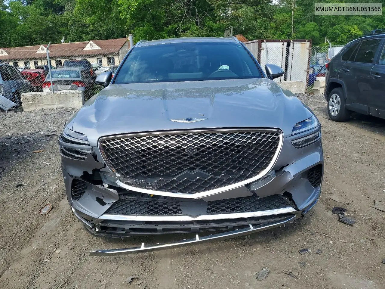 2022 Genesis Gv70 2.5T Standard VIN: KMUMADTB6NU051566 Lot: 52864956