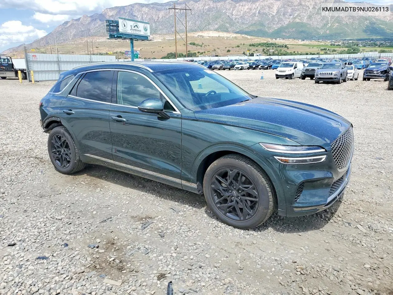 2022 Genesis Gv70 2.5T Standard VIN: KMUMADTB9NU026113 Lot: 55189896