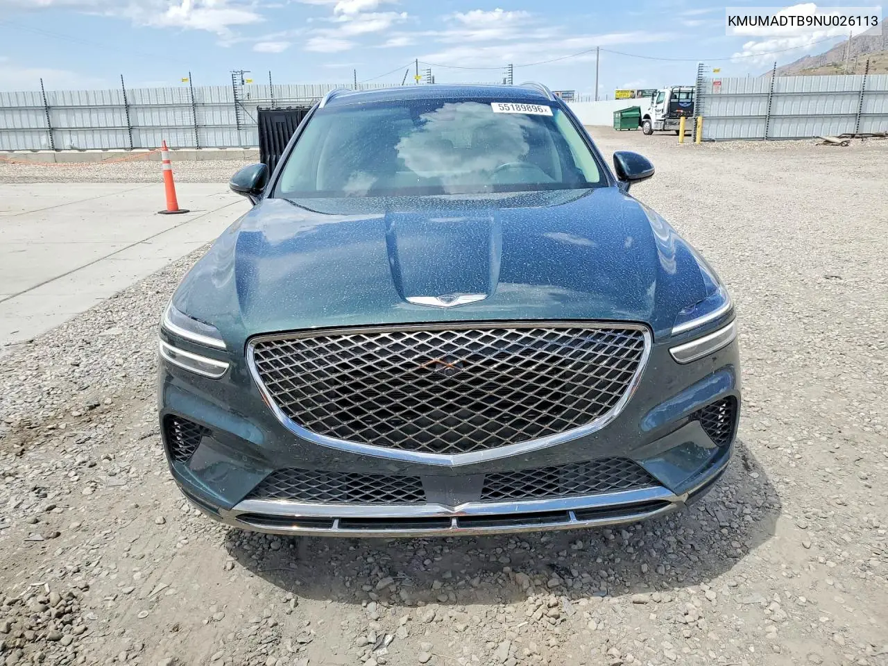 2022 Genesis Gv70 2.5T Standard VIN: KMUMADTB9NU026113 Lot: 55189896