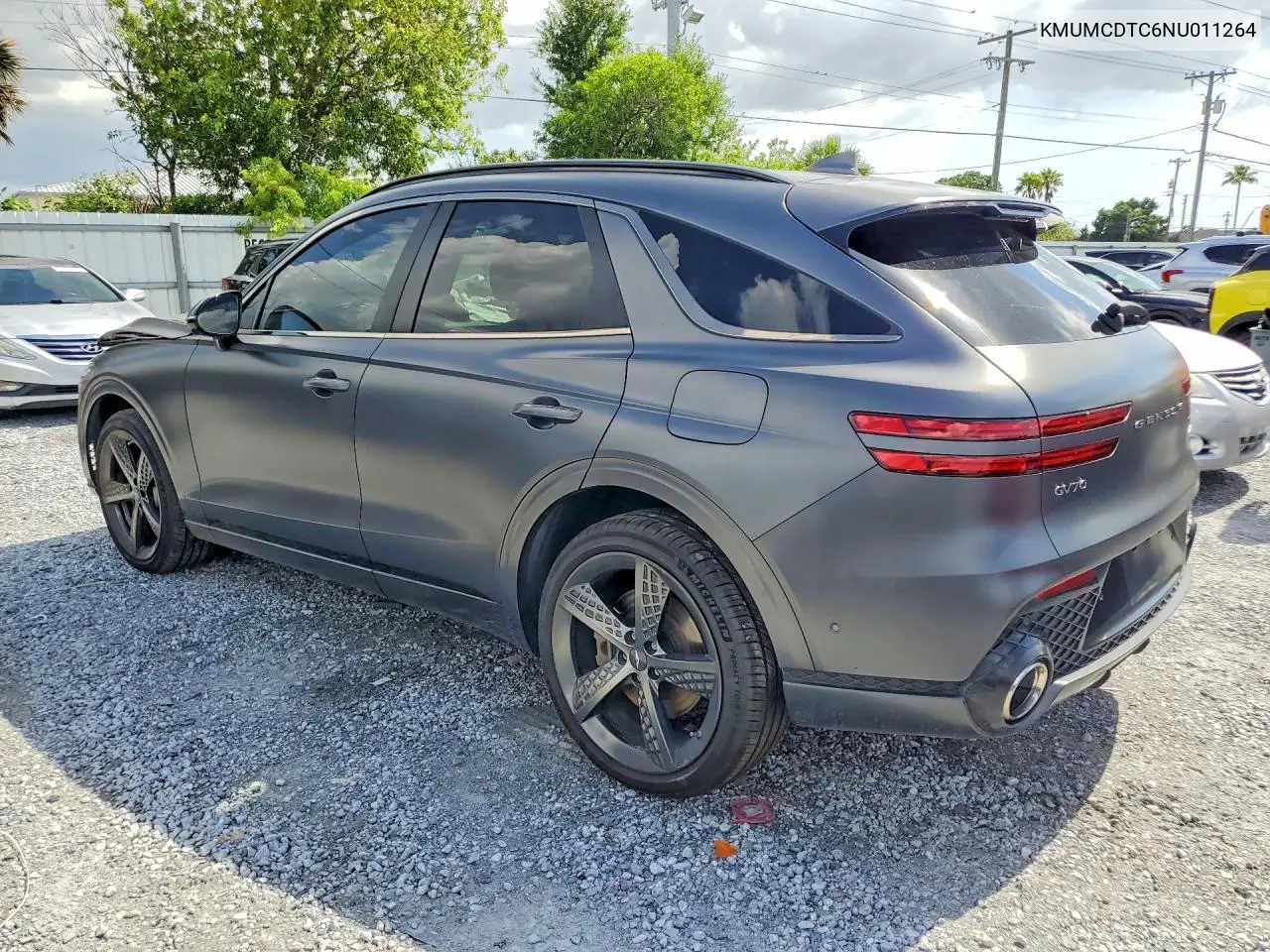 2022 Genesis Gv70 3.5T Sport VIN: KMUMCDTC6NU011264 Lot: 55232286
