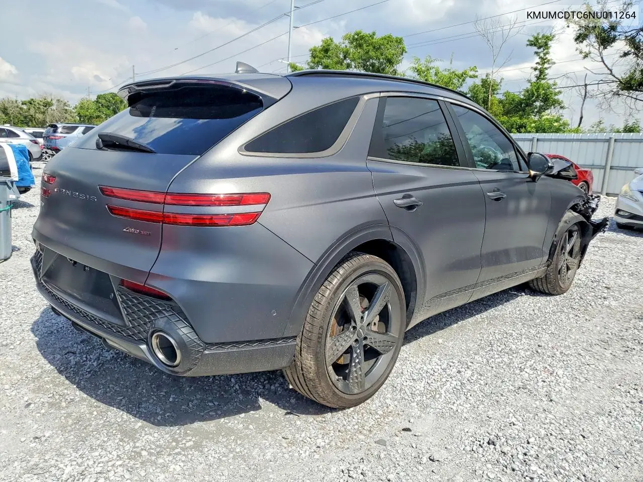 2022 Genesis Gv70 3.5T Sport VIN: KMUMCDTC6NU011264 Lot: 55232286