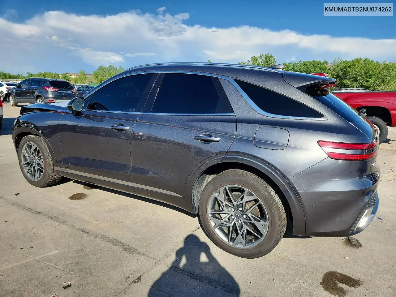 2022 Genesis Gv70 2.5T Standard VIN: KMUMADTB2NU074262 Lot: 55234686