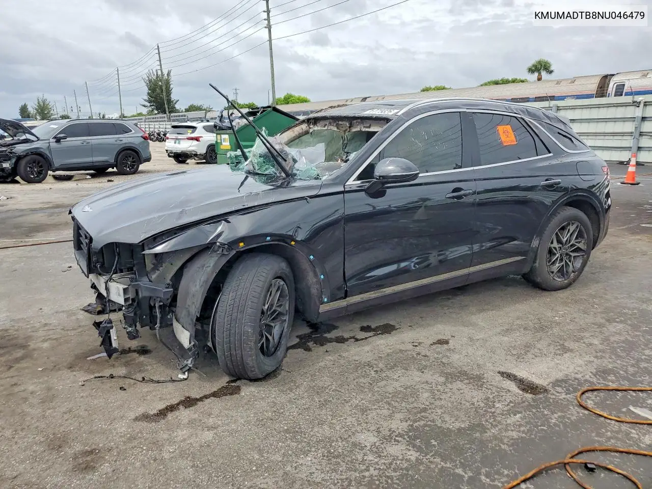 2022 Genesis Gv70 2.5T Standard VIN: KMUMADTB8NU046479 Lot: 55775626