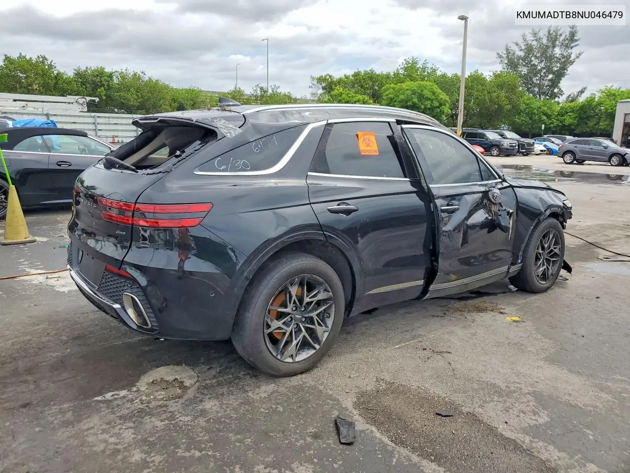 2022 Genesis Gv70 2.5T Standard VIN: KMUMADTB8NU046479 Lot: 55775626