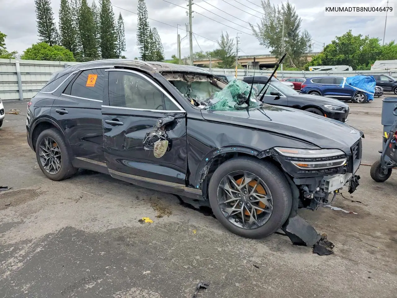 2022 Genesis Gv70 2.5T Standard VIN: KMUMADTB8NU046479 Lot: 55775626
