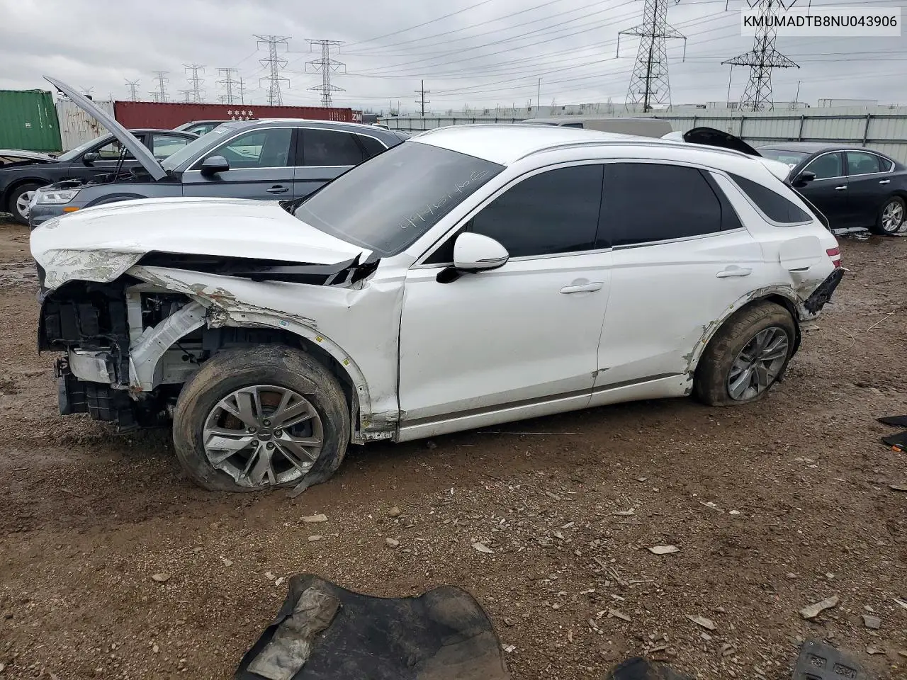2022 Genesis Gv70 2.5T Standard VIN: KMUMADTB8NU043906 Lot: 56489896