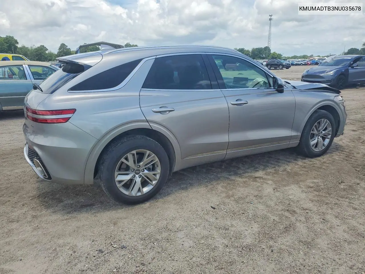 2022 Genesis Gv70 2.5T, 2.5T Select, 2.5T Advanced, 2.5T Sport Prestige VIN: KMUMADTB3NU035678 Lot: 56827876