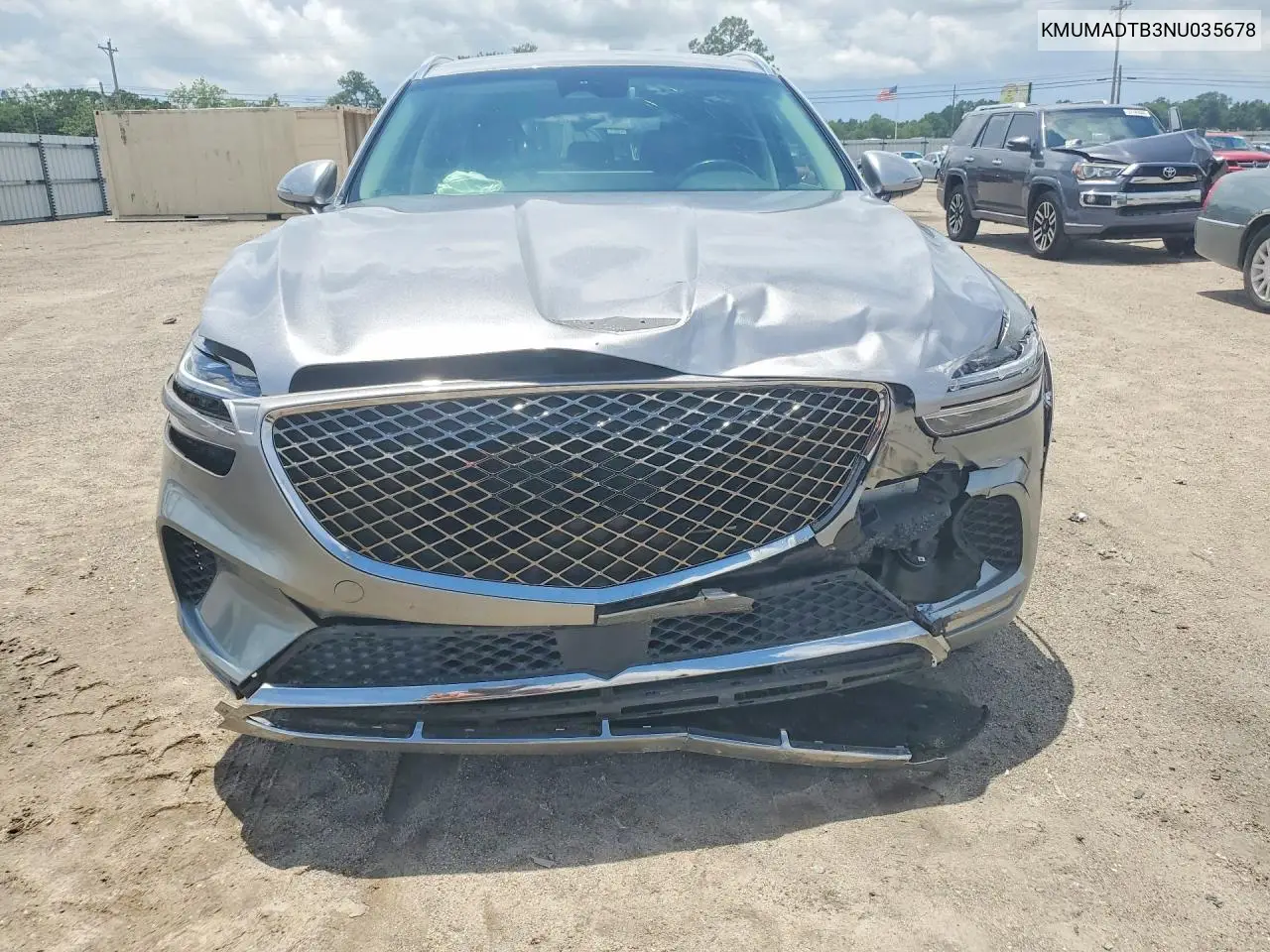 2022 Genesis Gv70 2.5T, 2.5T Select, 2.5T Advanced, 2.5T Sport Prestige VIN: KMUMADTB3NU035678 Lot: 56827876