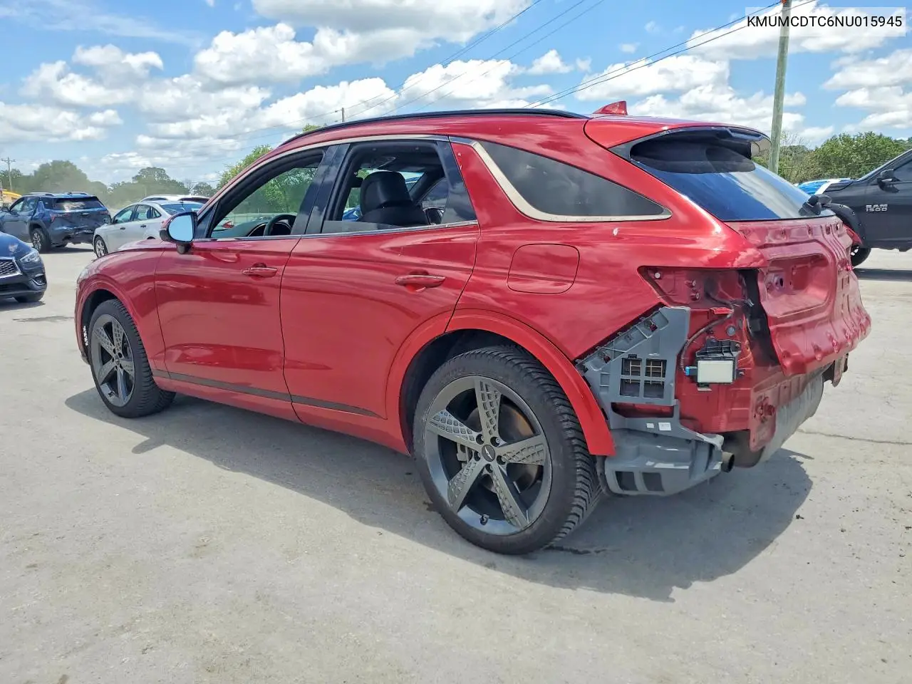 2022 Genesis Gv70 VIN: KMUMCDTC6NU015945 Lot: 57316556