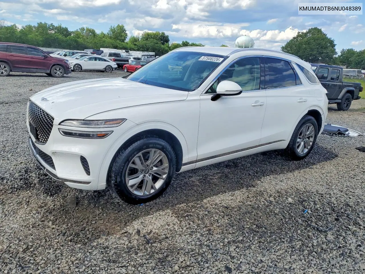 2022 Genesis Gv70 2.5T Standard VIN: KMUMADTB6NU048389 Lot: 57508226