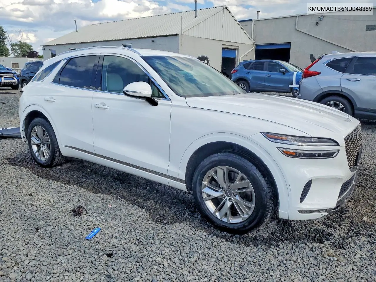 2022 Genesis Gv70 2.5T Standard VIN: KMUMADTB6NU048389 Lot: 57508226